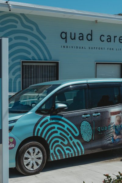 Wheelchair accessible vehicle Quad Care NDIS registered provider