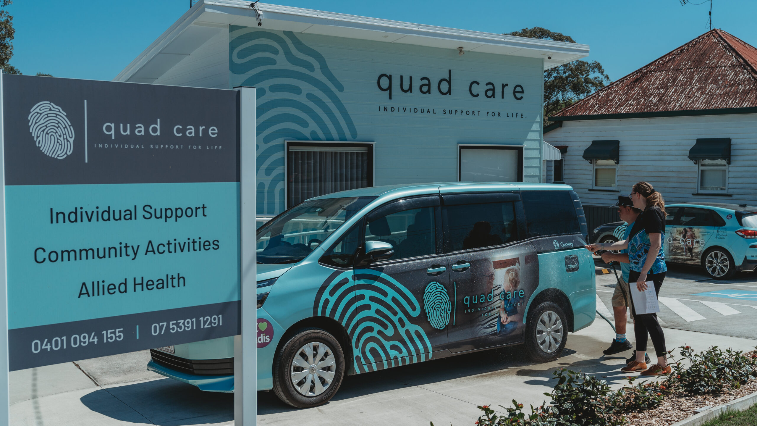 Wheelchair accessible vehicle Quad Care NDIS registered provider